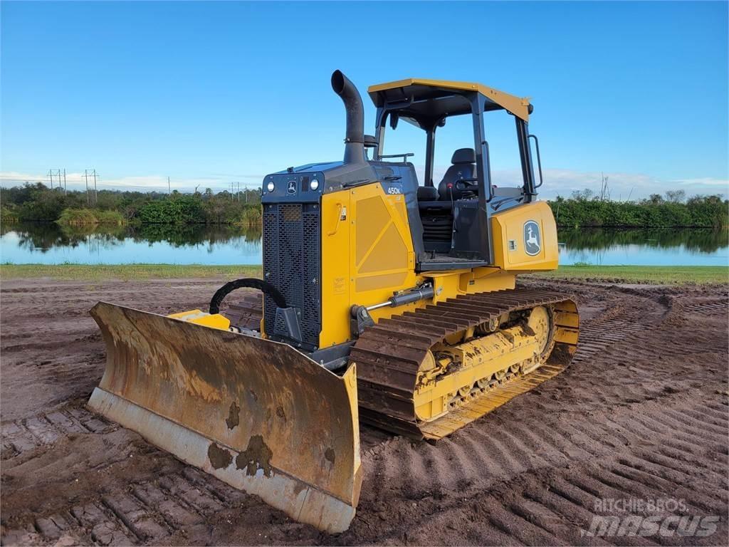 John Deere 450K LGP Kāpurķēžu buldozeri