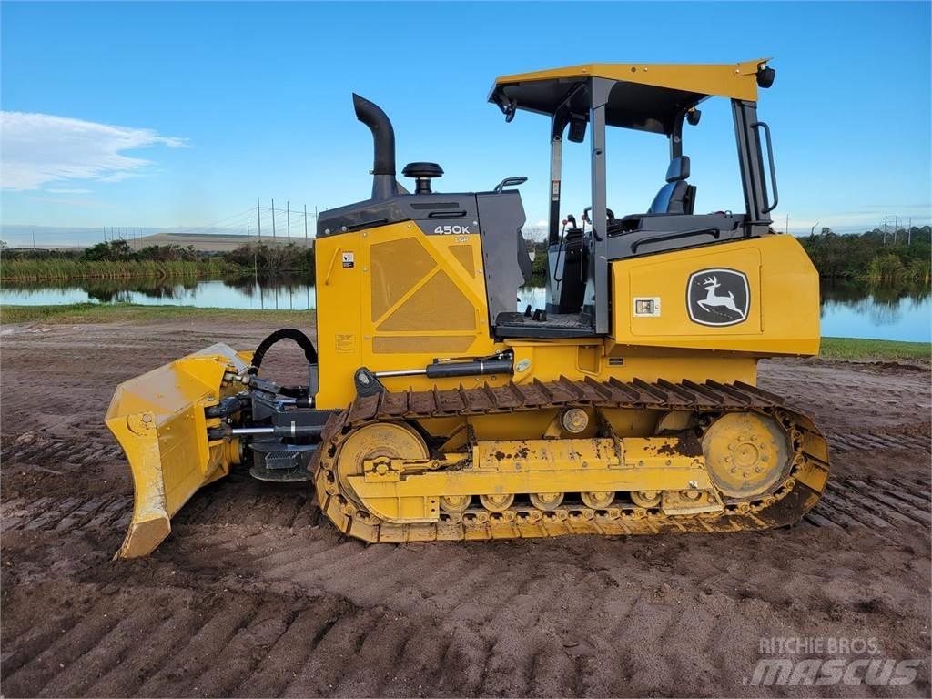 John Deere 450K LGP Kāpurķēžu buldozeri