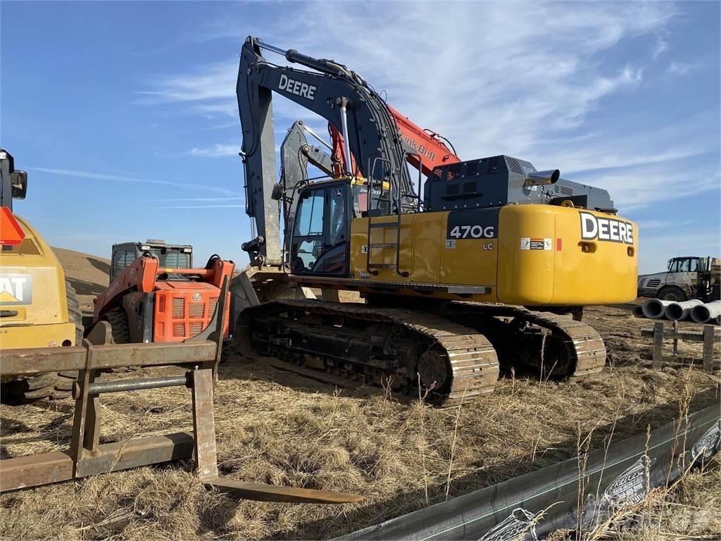 John Deere 470G LC Kāpurķēžu ekskavatori