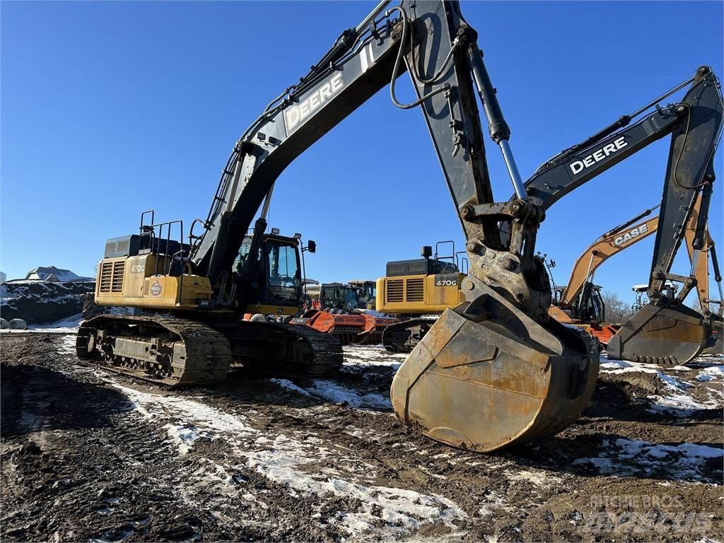 John Deere 470G LC Kāpurķēžu ekskavatori