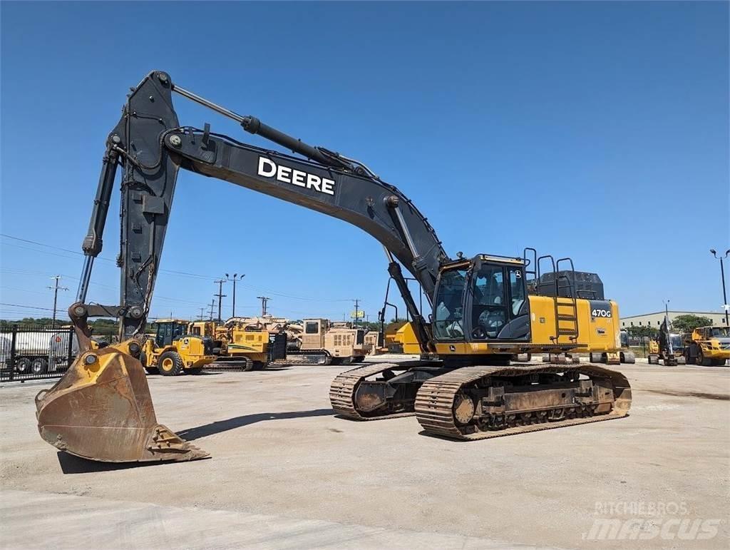 John Deere 470G LC Kāpurķēžu ekskavatori
