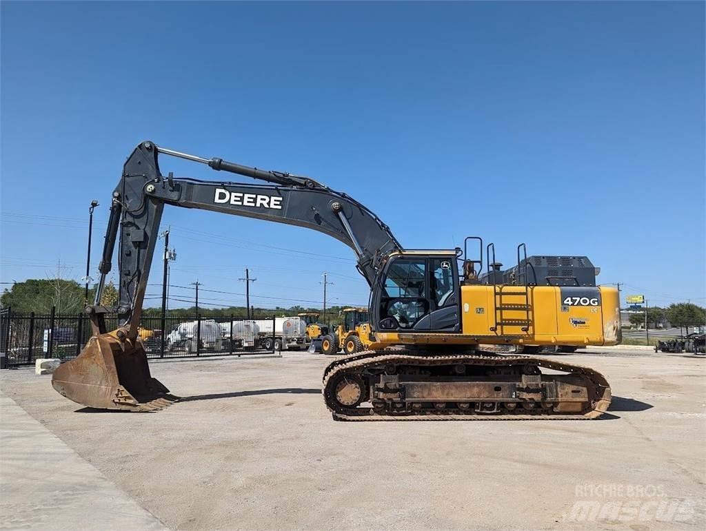 John Deere 470G LC Kāpurķēžu ekskavatori