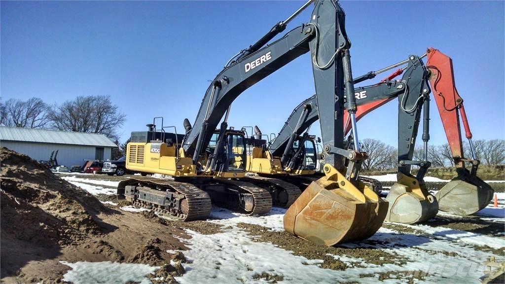 John Deere 470G LC Kāpurķēžu ekskavatori