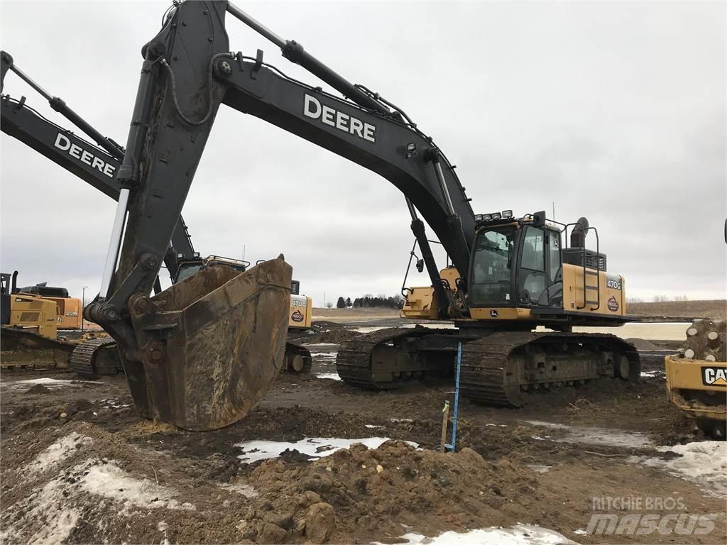 John Deere 470G LC Kāpurķēžu ekskavatori