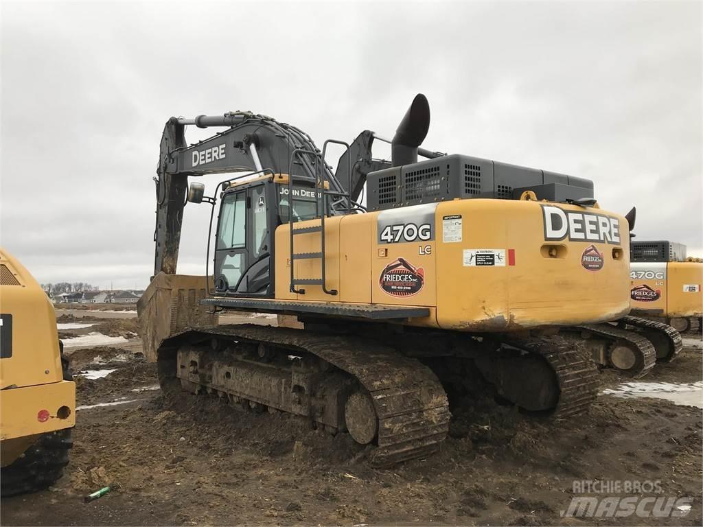 John Deere 470G LC Kāpurķēžu ekskavatori