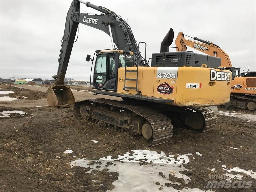 John Deere 470G LC Kāpurķēžu ekskavatori