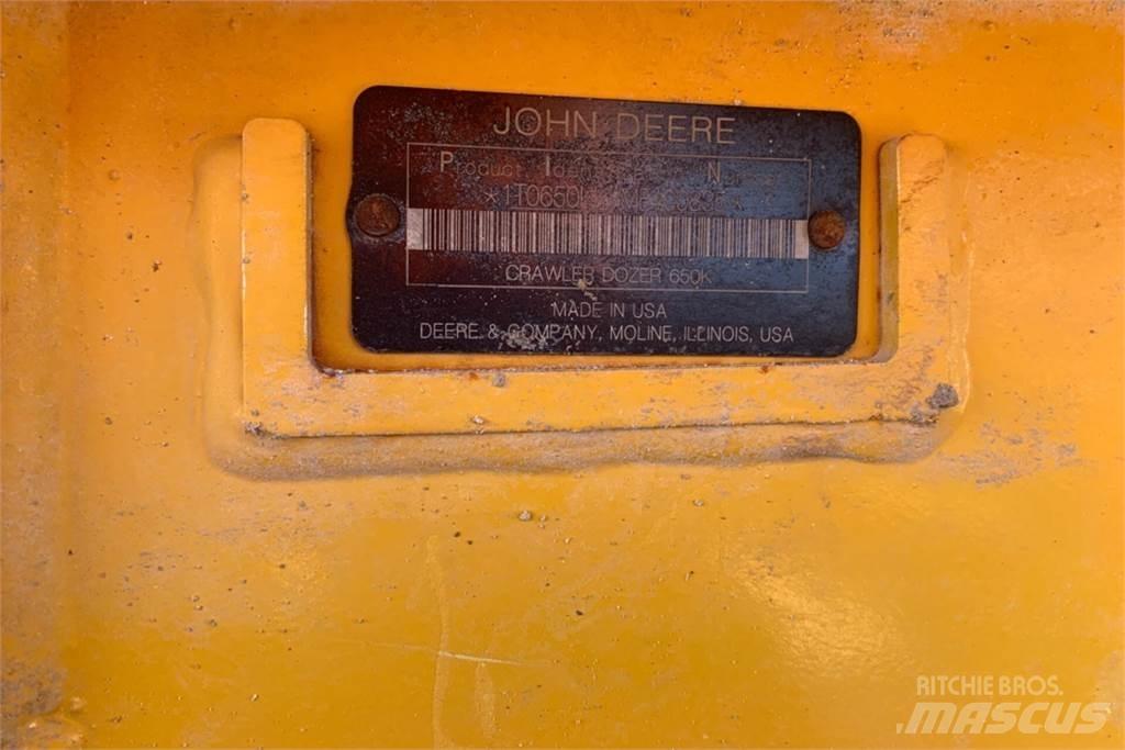 John Deere 650K Kāpurķēžu buldozeri