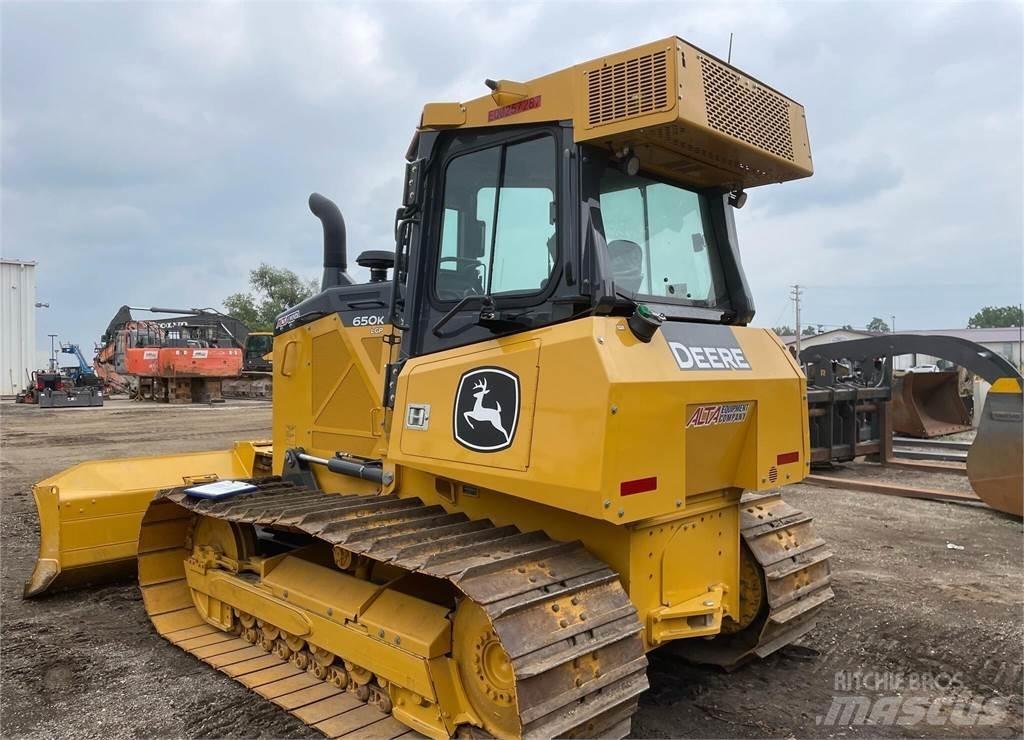 John Deere 650K LGP Kāpurķēžu buldozeri