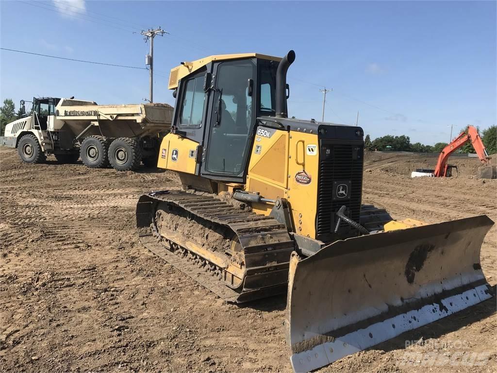 John Deere 650K LGP Kāpurķēžu buldozeri