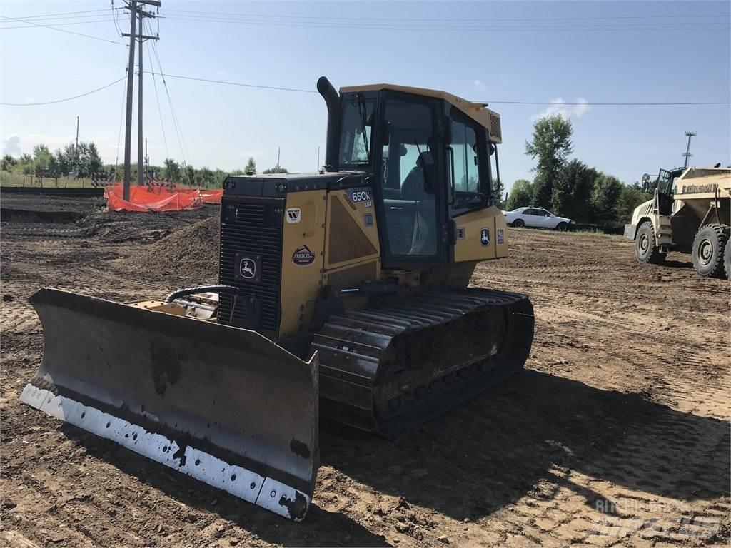 John Deere 650K LGP Kāpurķēžu buldozeri