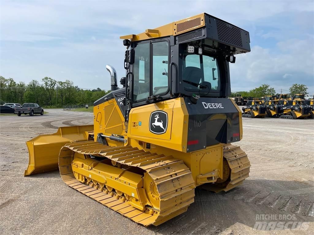 John Deere 650P LGP Kāpurķēžu buldozeri