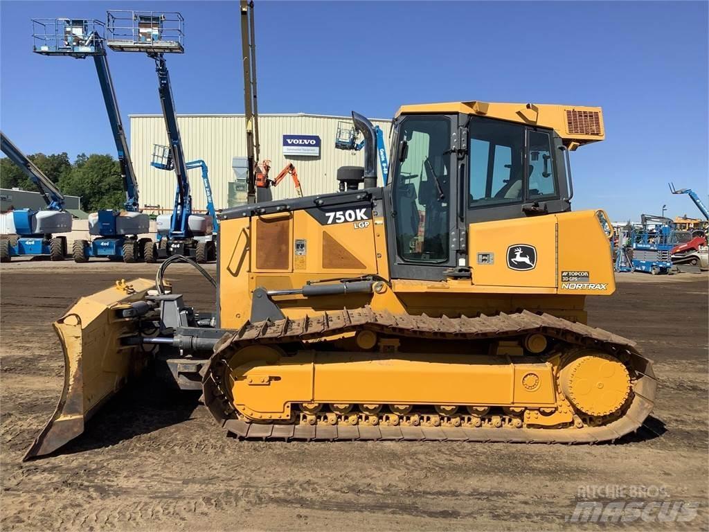 John Deere 750K LGP Kāpurķēžu buldozeri
