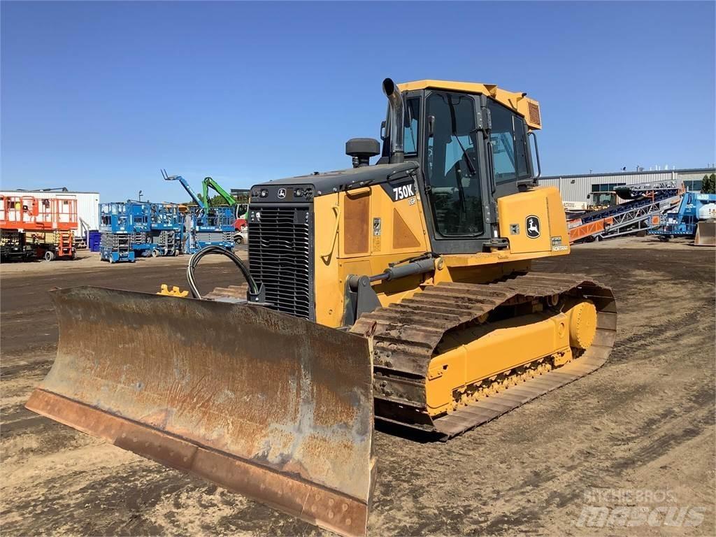 John Deere 750K LGP Kāpurķēžu buldozeri