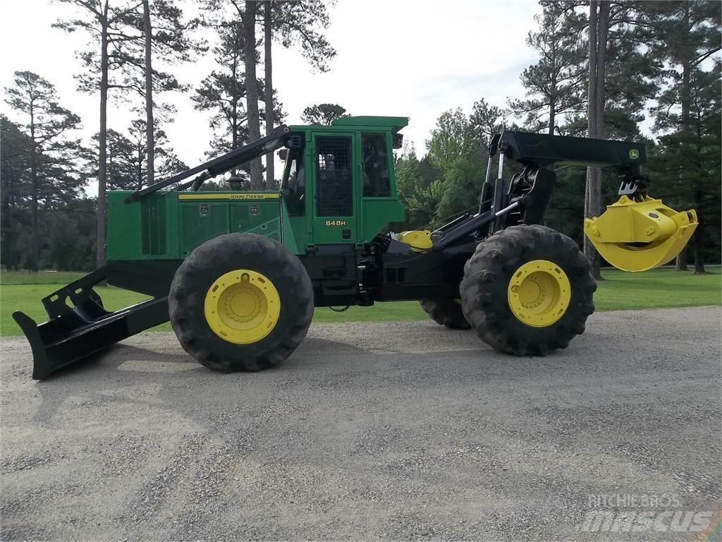 John Deere 848H Šķeldotāji