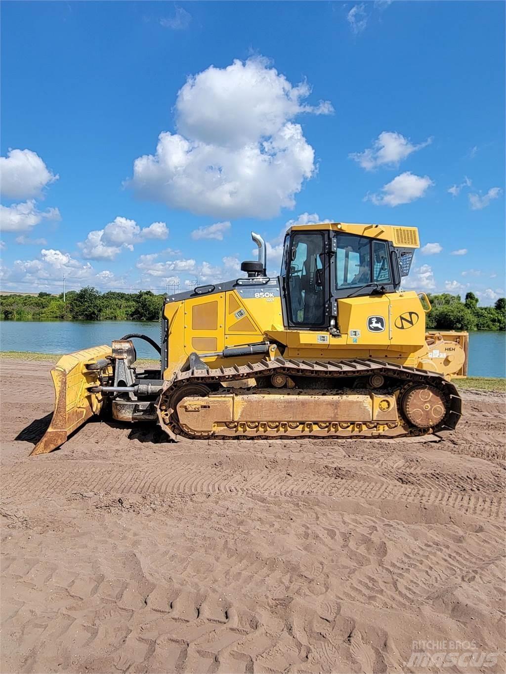 John Deere 850K WLT Kāpurķēžu buldozeri