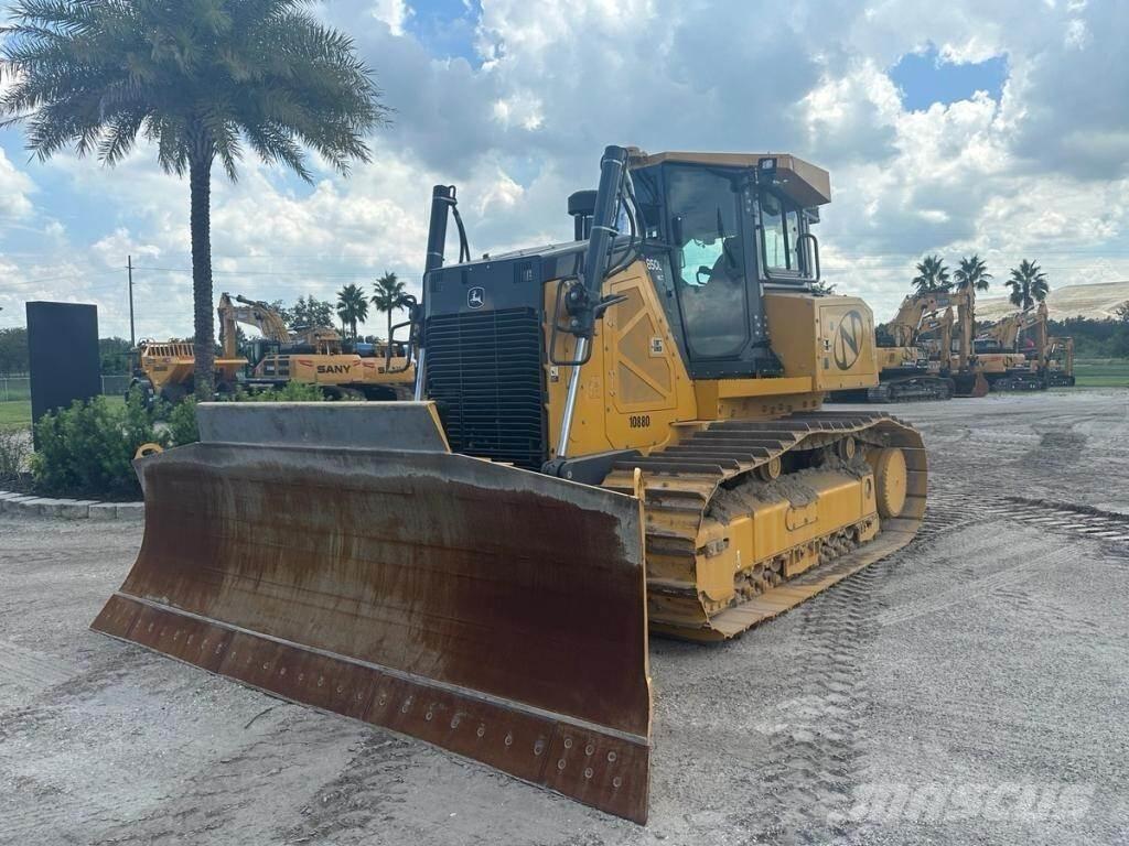 John Deere 850L WLT Kāpurķēžu buldozeri