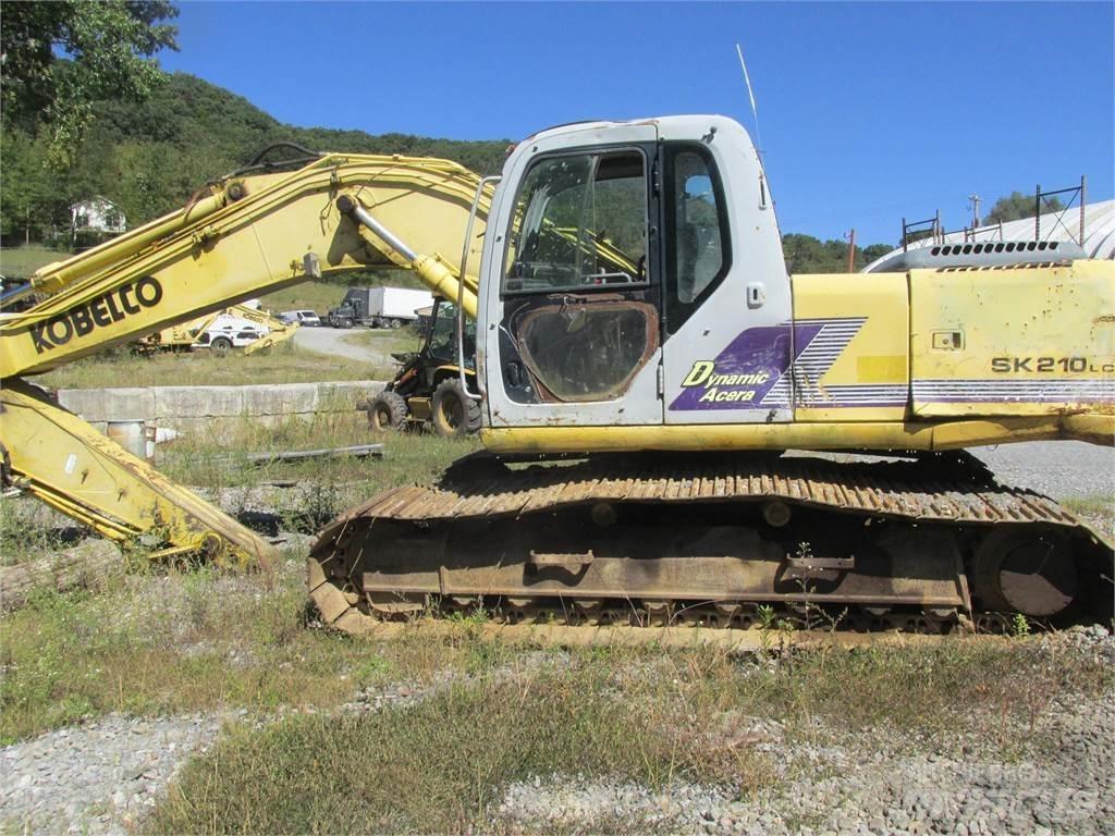 Kobelco SK210 LC Kāpurķēžu ekskavatori