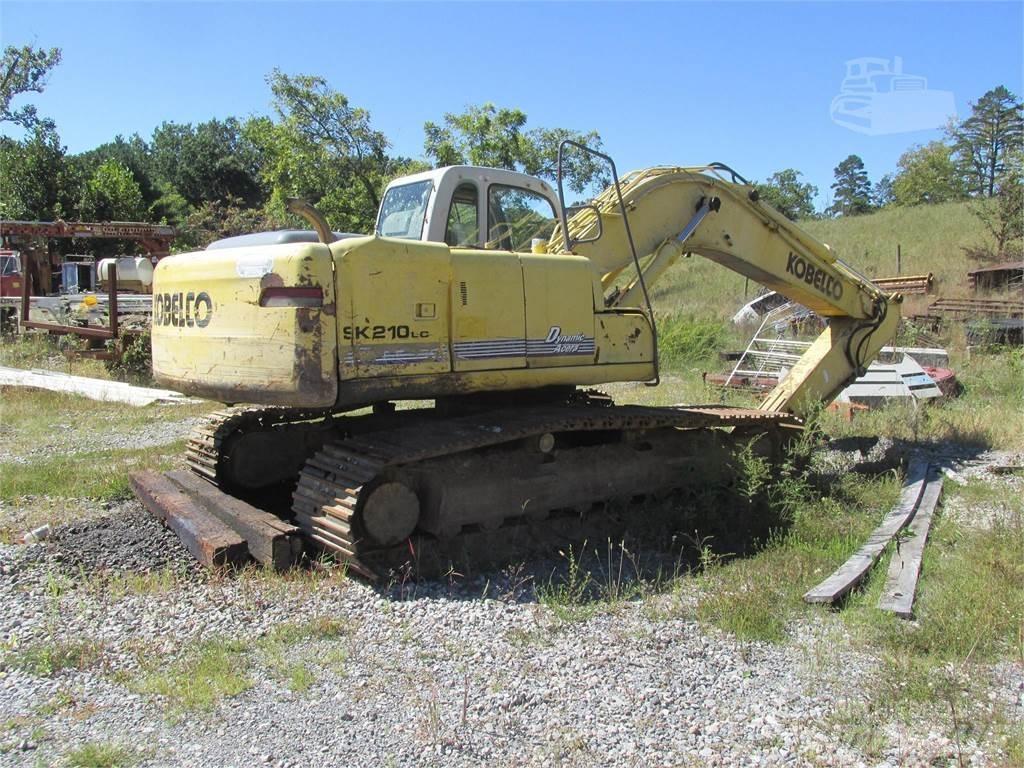 Kobelco SK210 LC Kāpurķēžu ekskavatori