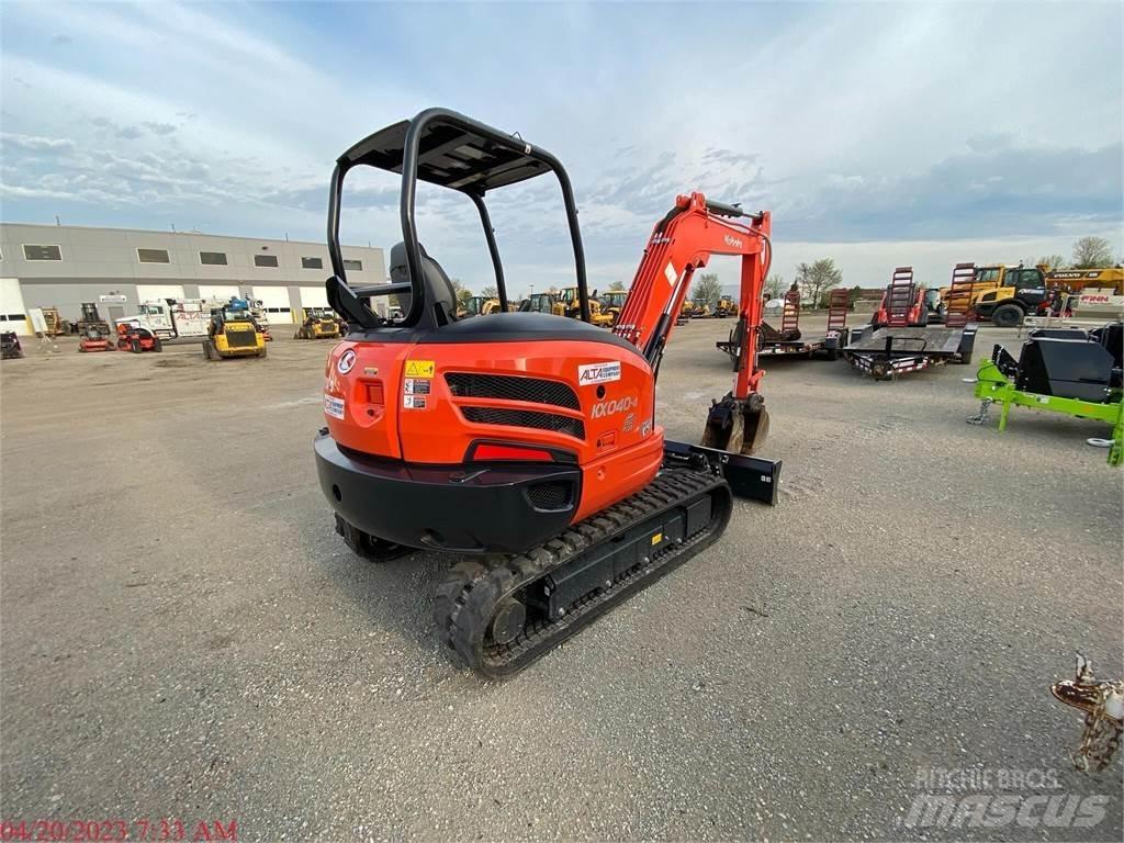 Kubota KX040-4 Mini ekskavatori < 7 t