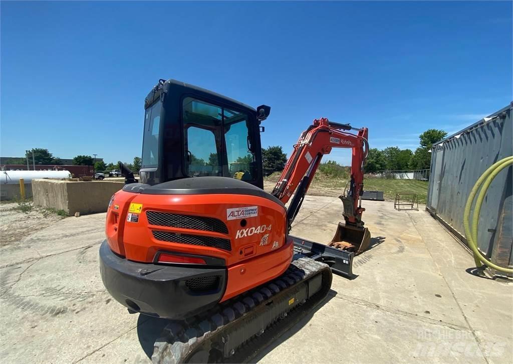 Kubota KX040-4 Mini ekskavatori < 7 t