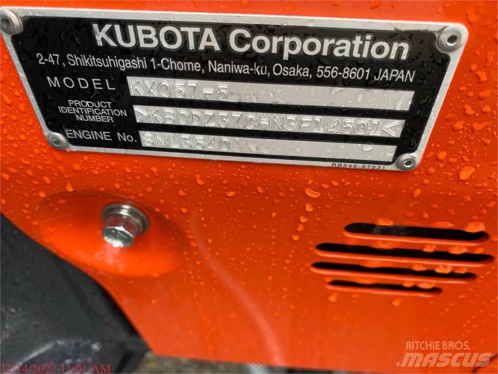 Kubota KX057-5 Kāpurķēžu ekskavatori