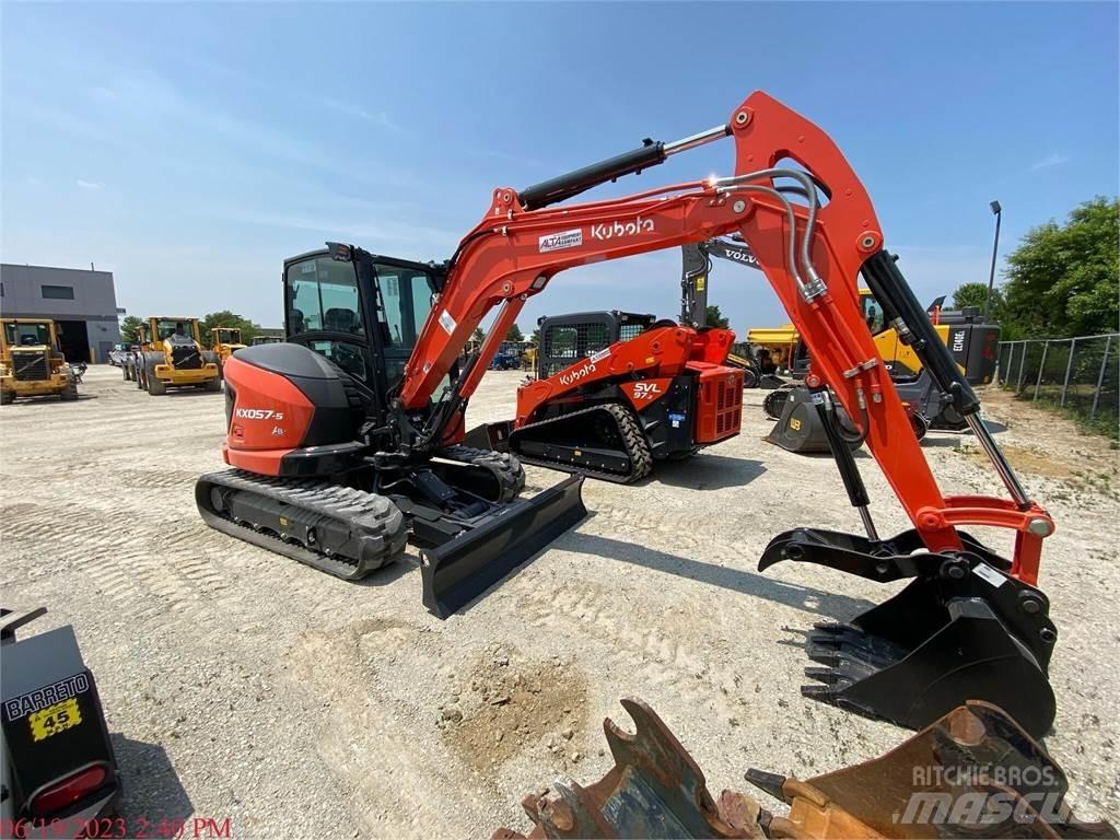 Kubota KX057-5 Kāpurķēžu ekskavatori