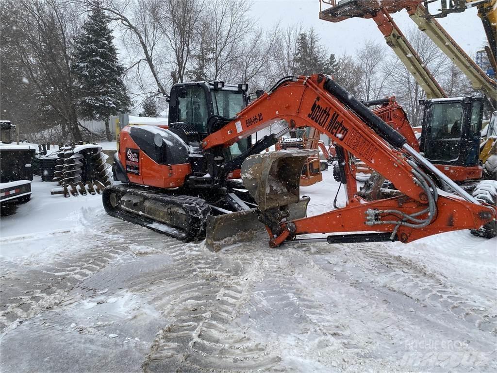 Kubota KX080 Kāpurķēžu ekskavatori