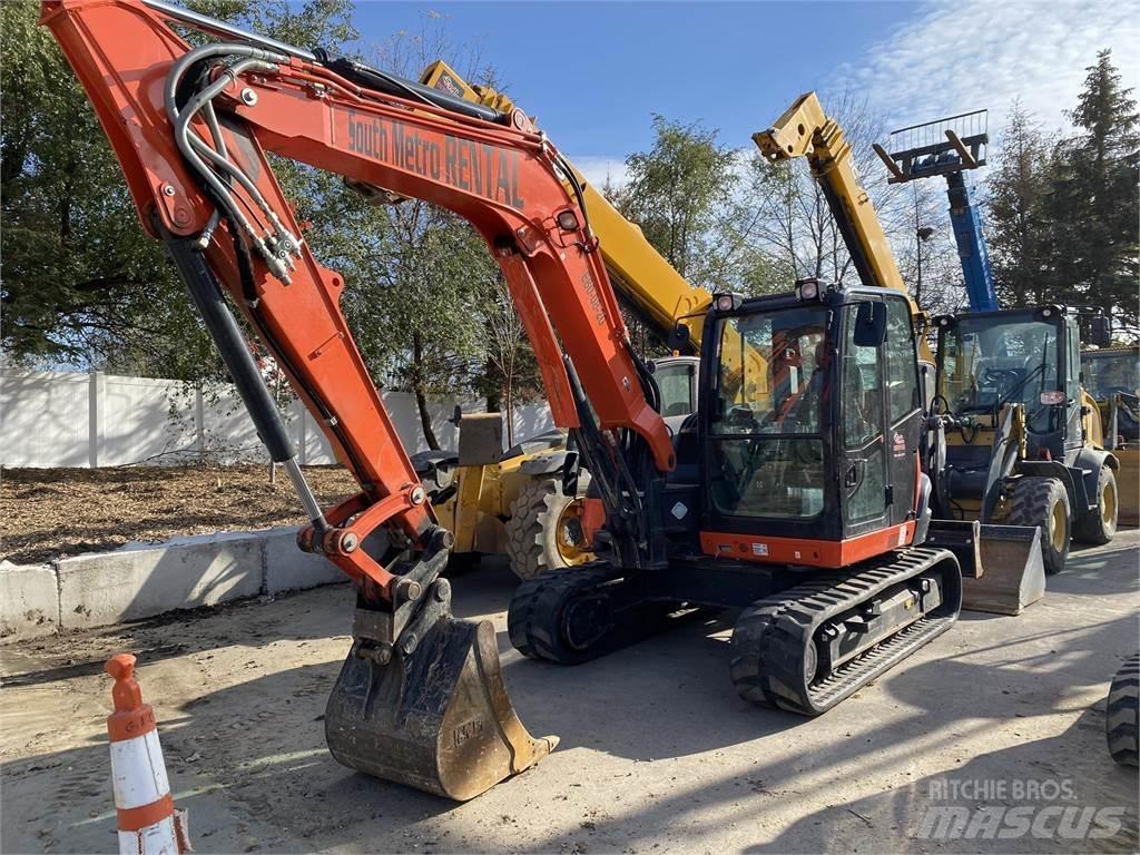 Kubota KX080 Kāpurķēžu ekskavatori