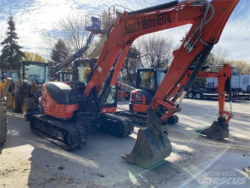 Kubota KX080 Kāpurķēžu ekskavatori