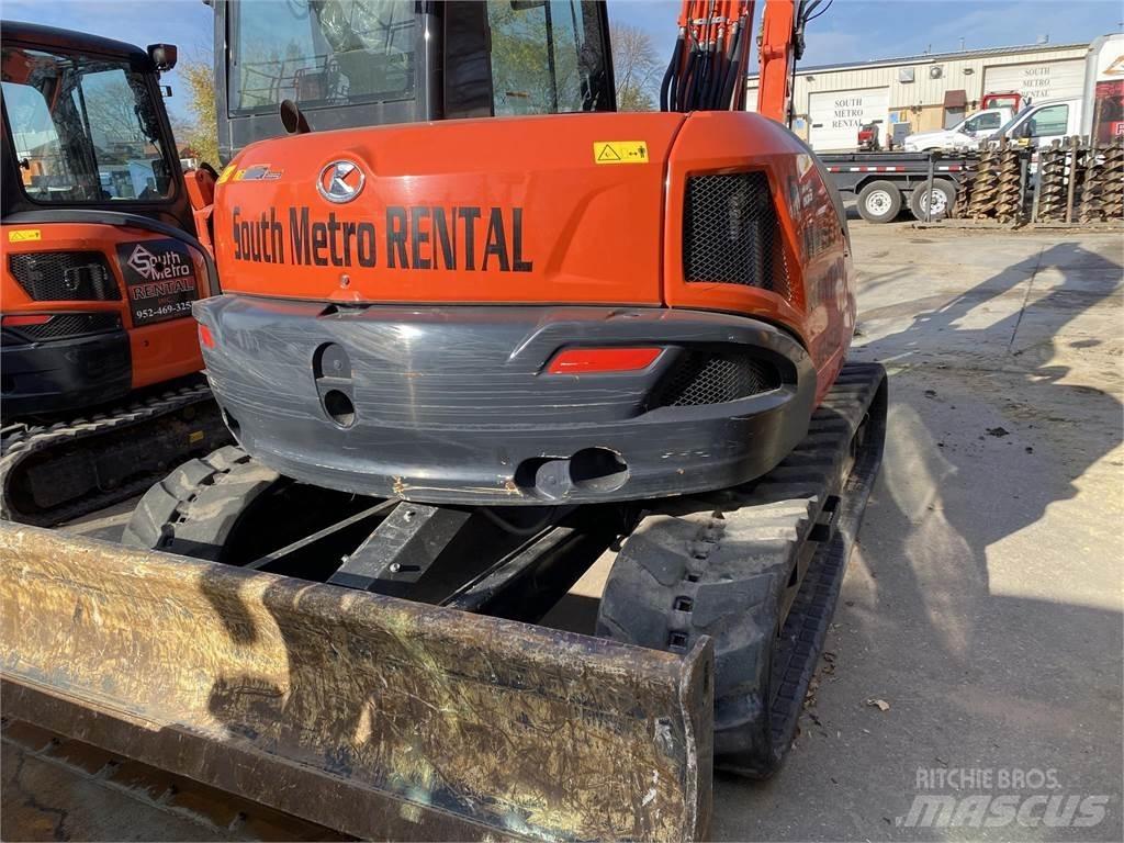 Kubota KX080 Kāpurķēžu ekskavatori