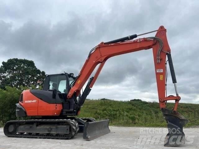 Kubota KX080-4A Kāpurķēžu ekskavatori
