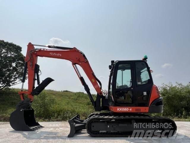Kubota KX080-4A Kāpurķēžu ekskavatori