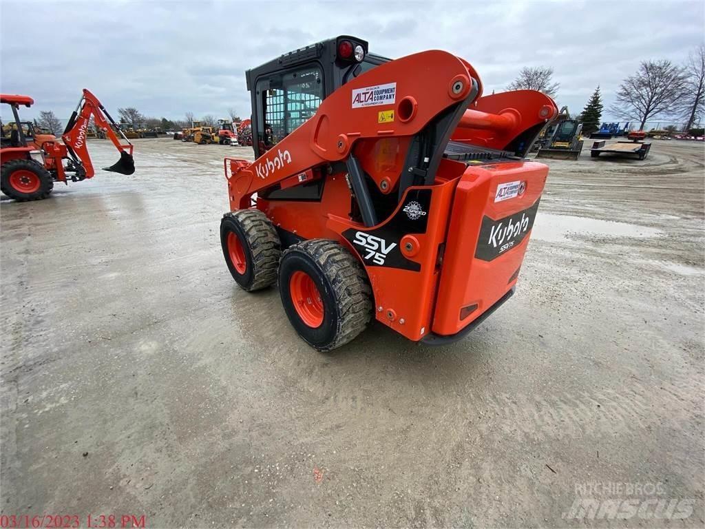 Kubota SSV75 Lietoti riteņu kompaktiekrāvēji