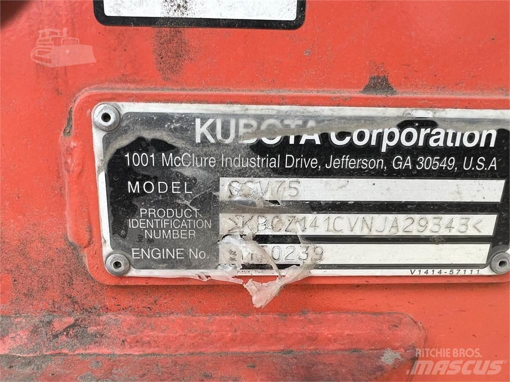 Kubota SSV75 Lietoti riteņu kompaktiekrāvēji