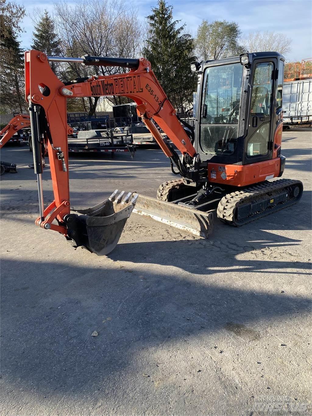 Kubota U35-4 Mini ekskavatori < 7 t