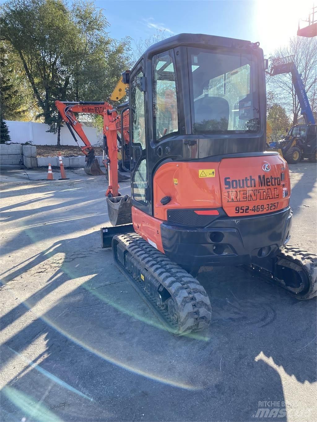 Kubota U35-4 Mini ekskavatori < 7 t