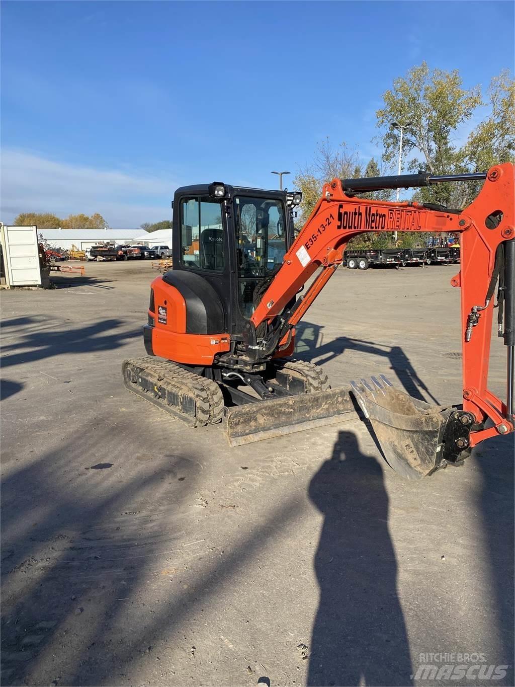 Kubota U35-4 Mini ekskavatori < 7 t