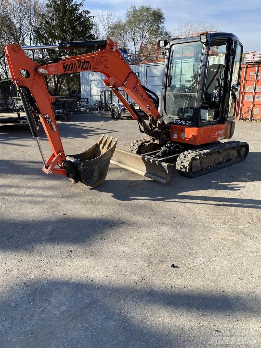 Kubota U35-4 Mini ekskavatori < 7 t