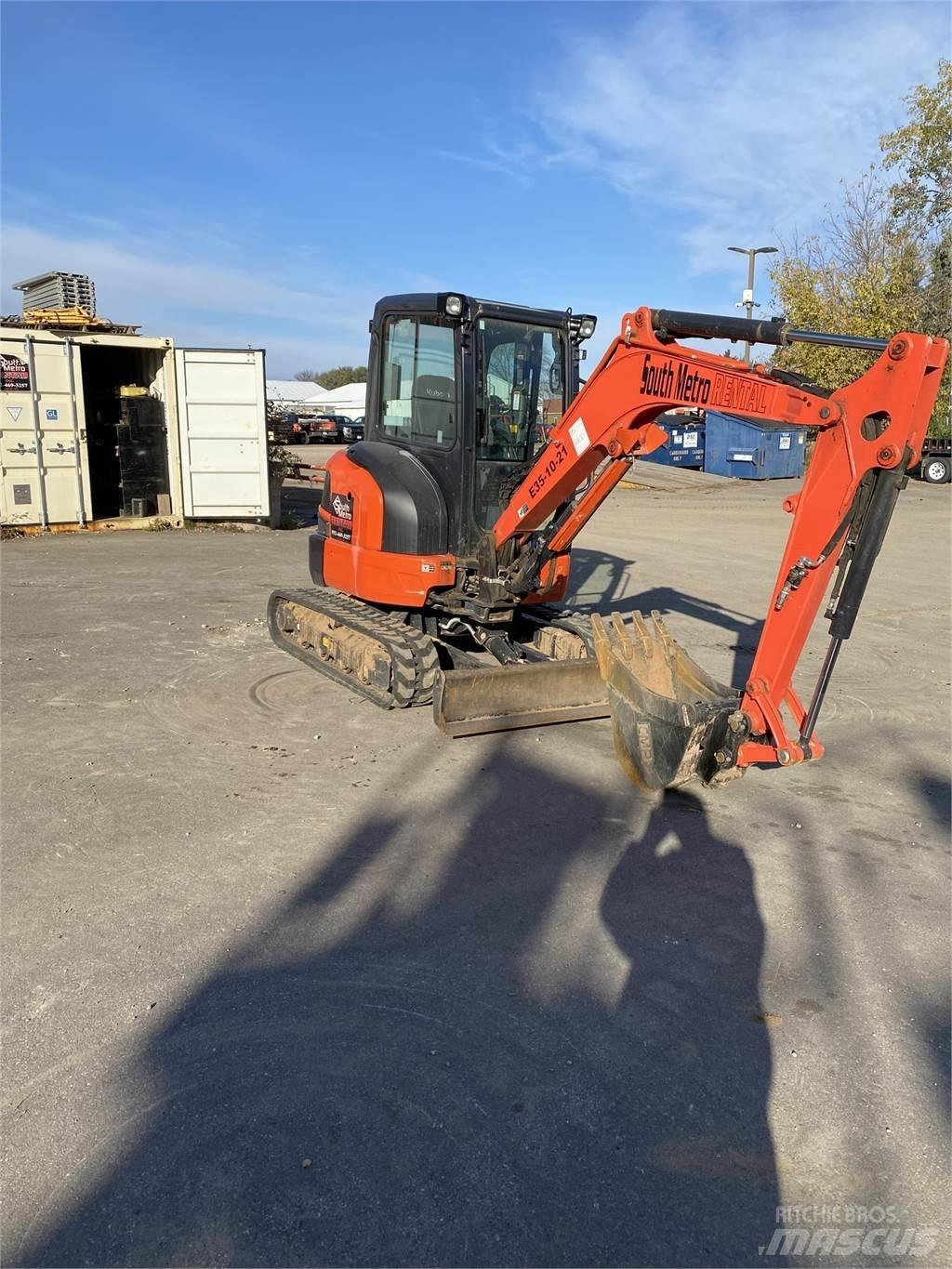 Kubota U35-4 Mini ekskavatori < 7 t