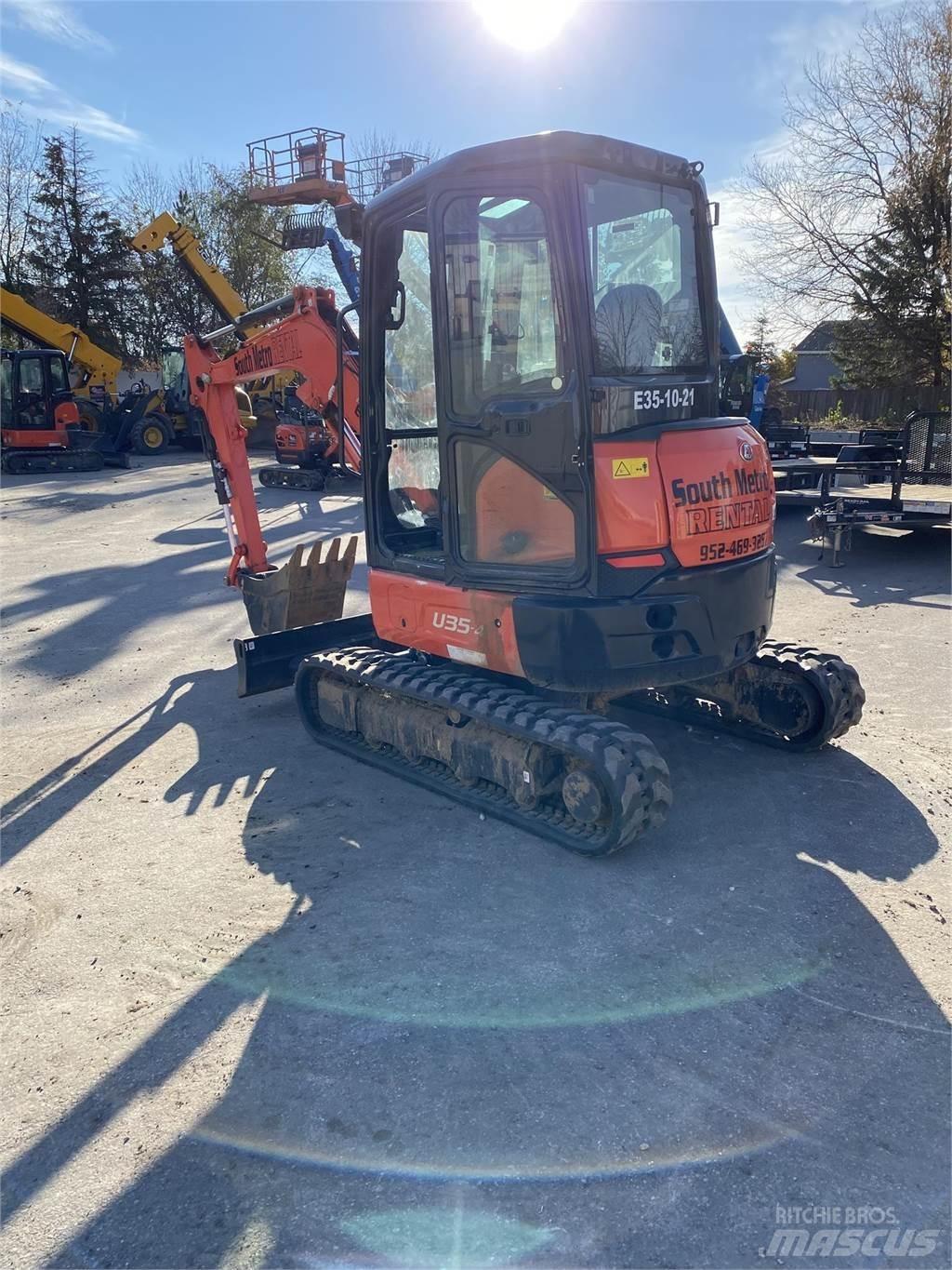 Kubota U35-4 Mini ekskavatori < 7 t