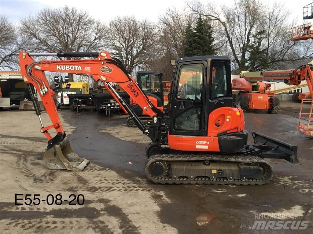 Kubota U55-4 Mini ekskavatori < 7 t