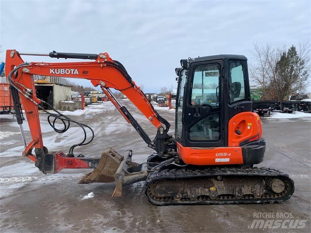 Kubota U55-4 Mini ekskavatori < 7 t