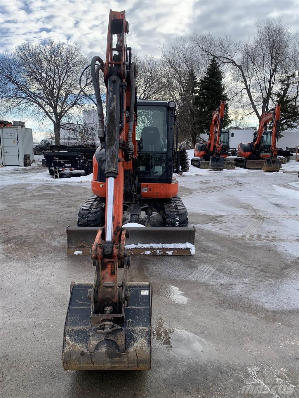 Kubota U55-4 Mini ekskavatori < 7 t