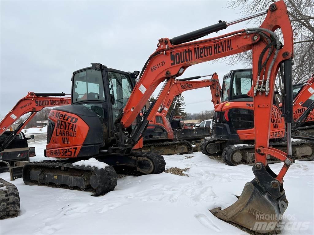 Kubota U55-5 Mini ekskavatori < 7 t
