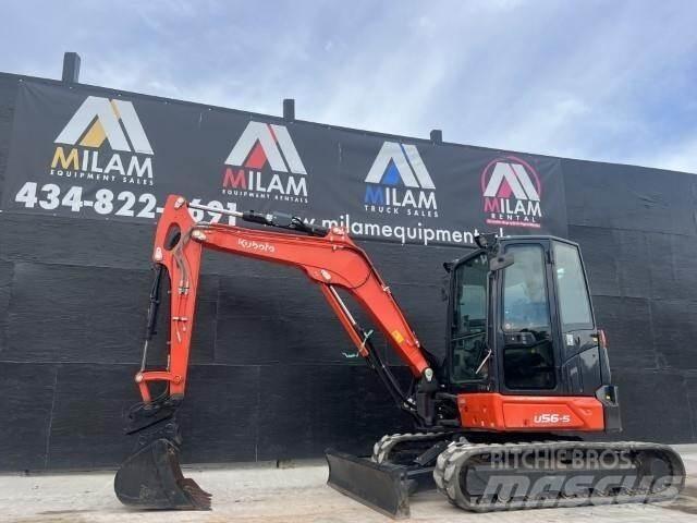 Kubota U56-5 Mini ekskavatori < 7 t