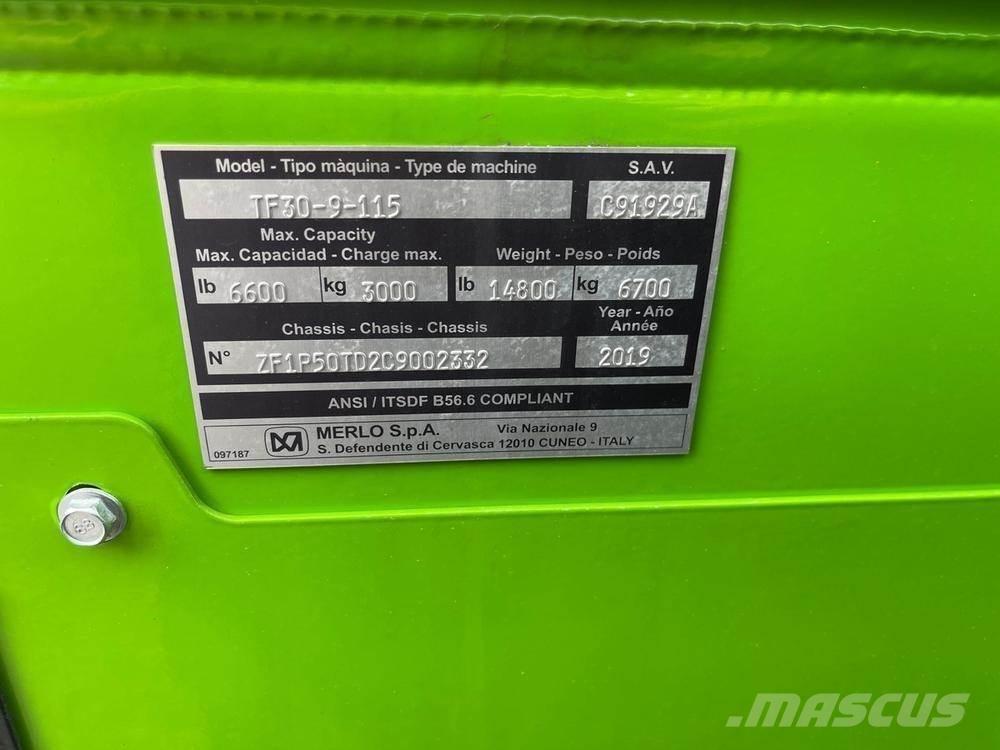 Merlo TF30.9 Teleskopiskie manipulatori
