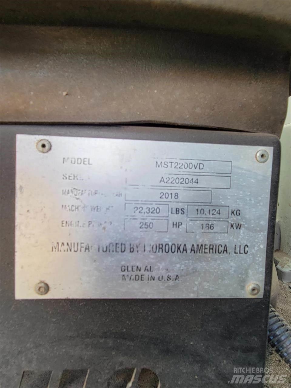 Morooka MST2200VD Kāpurķēžu pašizkrāvējs