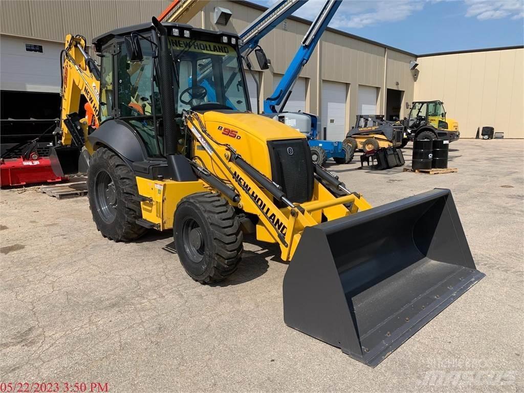 New Holland B95D Ekskavatori-iekrāvēji
