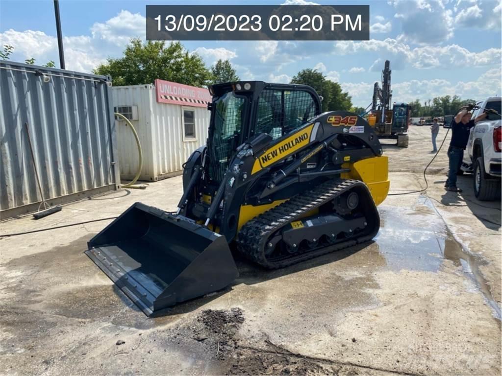 New Holland C345 Lietoti riteņu kompaktiekrāvēji