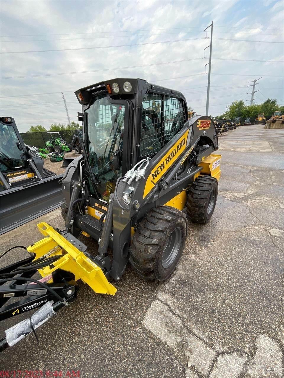 New Holland L328 Lietoti riteņu kompaktiekrāvēji